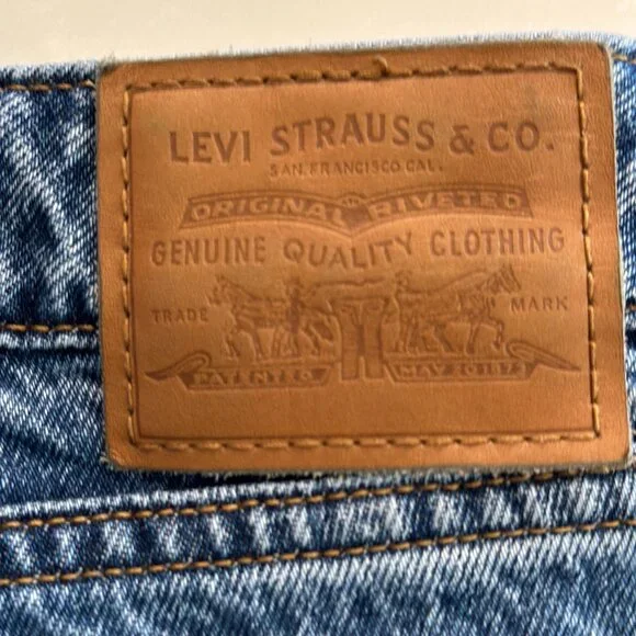 Levi's Low Loose Wide Leg Jeans, Size 34 x 30 - Picture 5 of 5